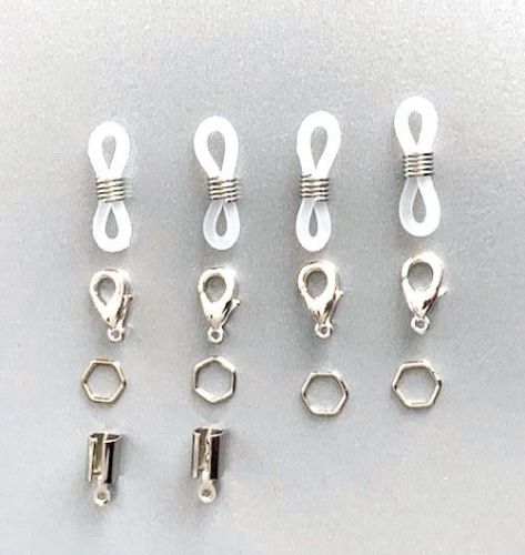 Sunglass Chain Set - DIY - Zilverkleurig