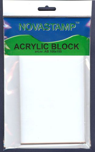 Acrylic Stempel Blok voor transparante stempels