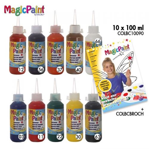 Magic Paint - Assorti 10 kleuren x 100 ml