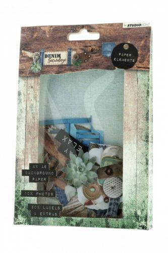 Die Cut Paper Set - Denim Saturdays