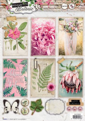 Romantic Botanic - Photo Die-cut Sheet