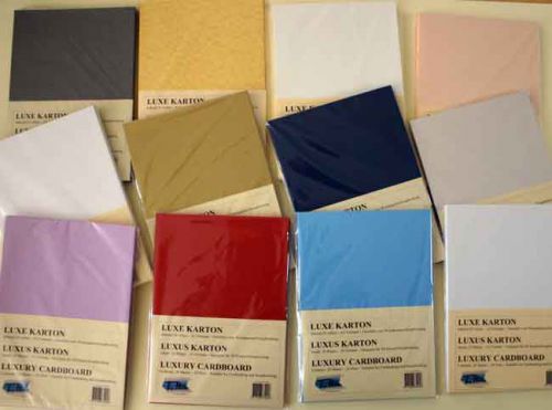 24x Luxe A5 Karton Pakjes - Veel kleuren