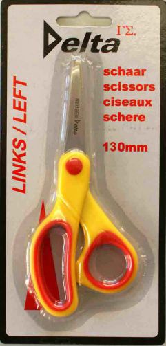 Delta Soft-grip Hobbyschaar - 13cm - Linkshandig