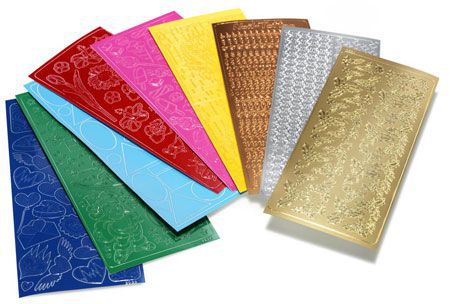 25 Stickervellen Assorti