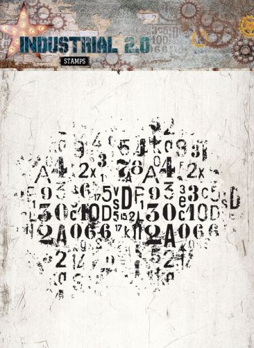 Industrial Clear Stamp - 14x14cm
