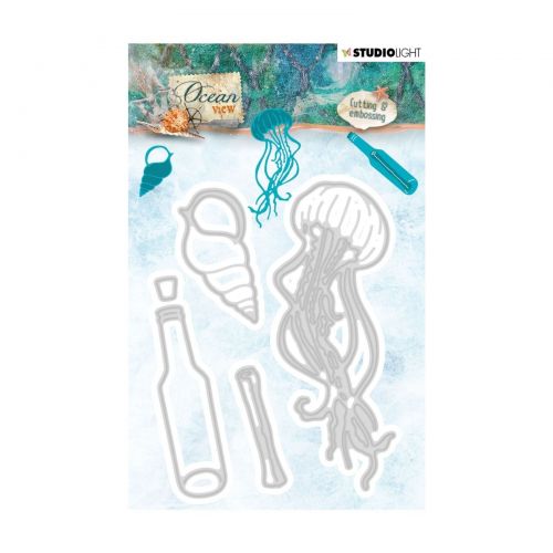 Ocean View - Embossing Die-cut Stencil