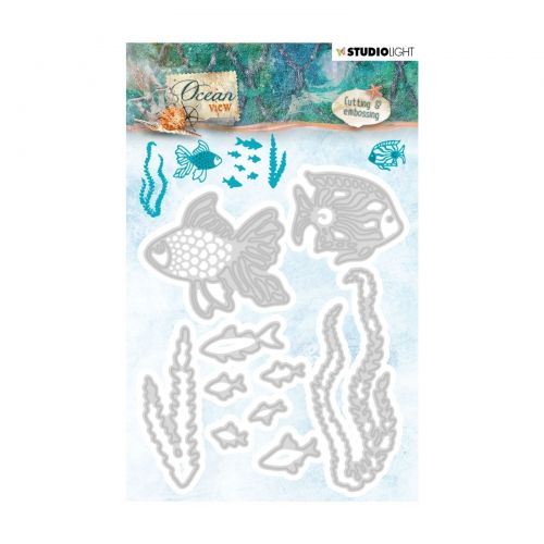 Ocean View - Embossing Die-cut Stencil