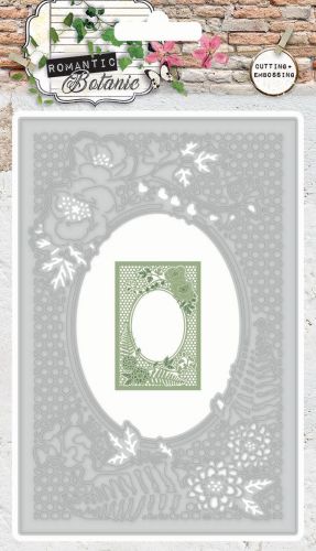 Romantic Botanic - Embossing Die-cut Stencil