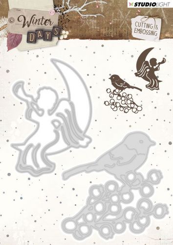 Winter Days - Embossing Die-cut Stencil