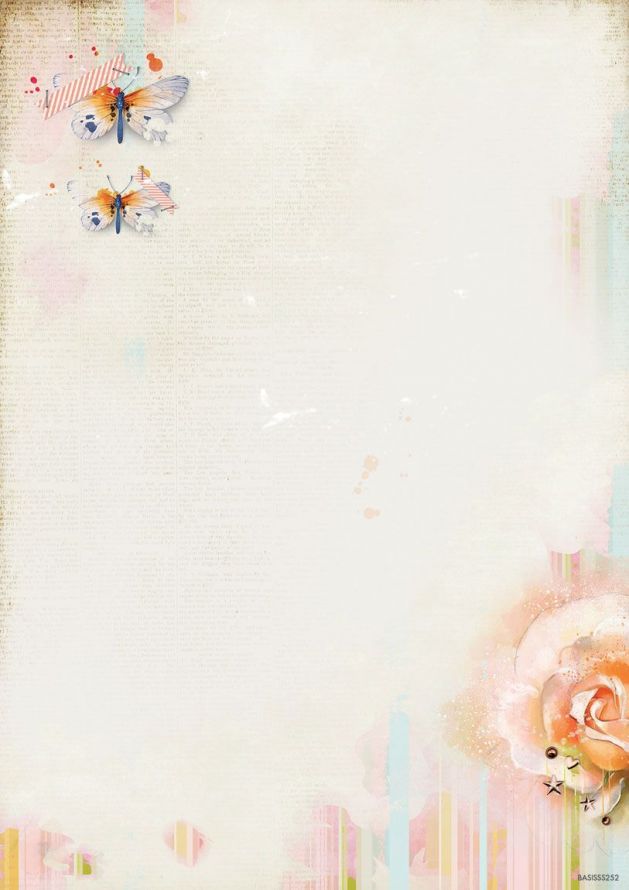 So Spring - Basis Papier - Dubbelzijdig bedrukt A4