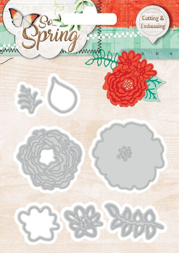 So Spring - Embossing Die-cut Stencil
