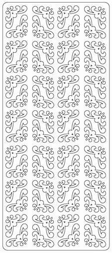 Diverse Hoeken Fijn - Peel-Off Stickervel - Multi